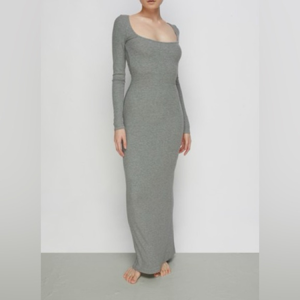 SKIMS Soft Lounge Long Sleeve Dress ❤️NWT IN STORES❤️